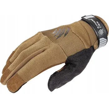 Ochranné vybavení na lov a střelbu Taktické rukavice Accuracy Armored Claw Tan L