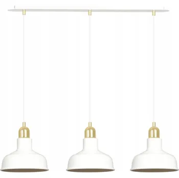 Emibig IBOR 3 WHITE Závěsné svítidlo Ocel lakovaná Bílá 15W MAX LED