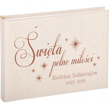 Obraz Vánoční rodinné album na fotografie Dárek k Vánocům nebo na Mikuláše, 18 listů