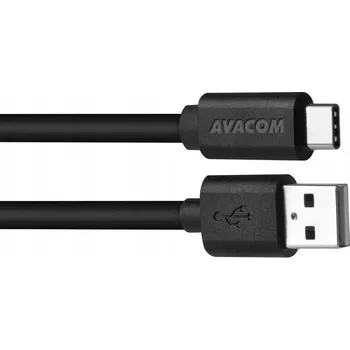Datový kabel USB kabel (2.0) USB A samec - USB C samec, černý
