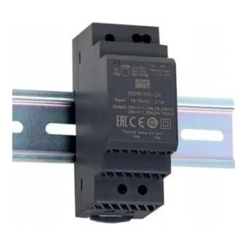 Měnič napětí DC-DC měnič napětí na DIN lištu Mean Well