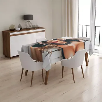 ubrus Sablio Ubrus Žena s brýlemi - 130x170 cm