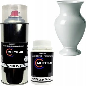 Barva ve spreji Lak ve spreji na vázy RAL 7004 LESK