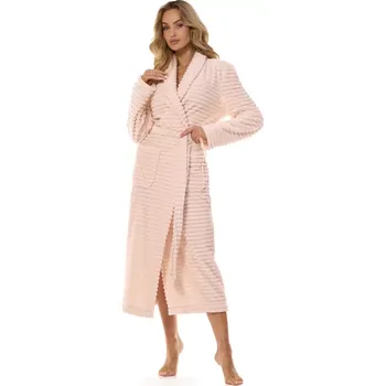 Dámské noční prádlo DÁMSKÝ ŽUPAN RITA 2415 Meruňka XL