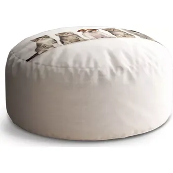 Taburet Sablio Taburet Circle Mláďátka: 38x48 cm