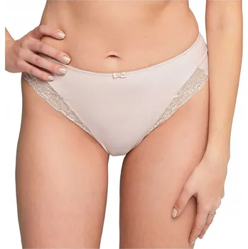 Kalhotky AVA Kalhotky s pohodlné kalhotky a brazilské kalhotky krajkou 2256/B béžové, velikost XL