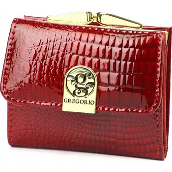 Peněženka Gregorio peněženka z pravé kůže červená - dámská