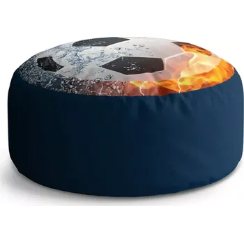 Taburet Sablio Taburet Circle Fotbalový míč: 38x48 cm