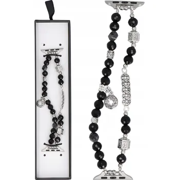 Náramek Náramek GlacierX pro Apple 19mm černý