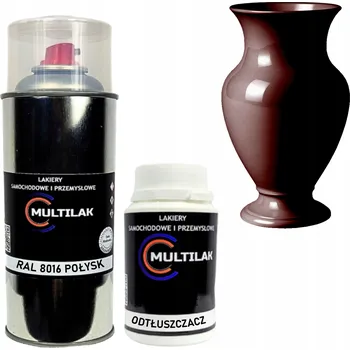 Barva ve spreji Lak ve spreji na vázy RAL 8016 LESK