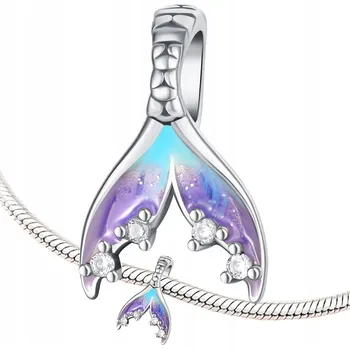 Přívěsek CHARMS Stříbro 925 Korálek Náramek Přívěsek Stříbrné Přívěsky Stříbrné