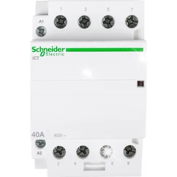 Stykač SCHNEIDER ACTI9 MODULÁRNÍ STYKAČ iCT50-40-40-230 40A 4NO 230V A9C20844
