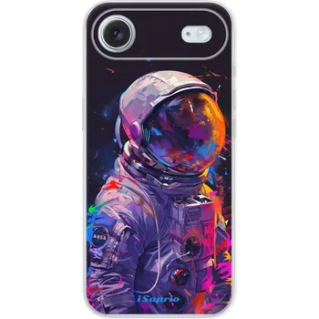 Pouzdro na mobilní telefon Odolné silikonové pouzdro iSaprio - Neon Astronaut - iPhone 17 Air