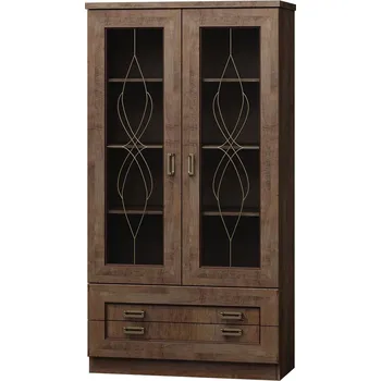 Komoda Komoda hnědé odstíny matná 190 x 90 x 44 cm Veneti