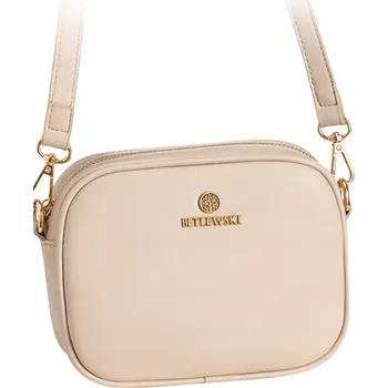 Kabelka Béžová eko kůže kabelka přes rameno Betlewski