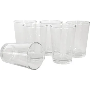 Sklenice Pohár na vodu 205 ml LARA číry, sklo, 6 ks