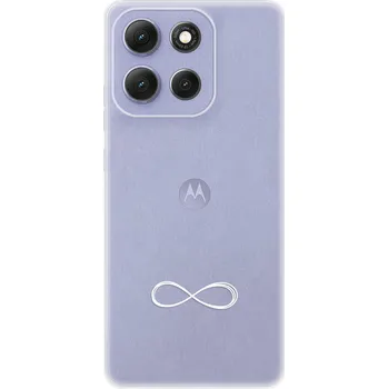 Pouzdro na mobilní telefon Odolné silikonové pouzdro iSaprio - čiré - Infinity - Motorola Moto G86 5G