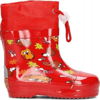 Dívčí holínky Dětské Holínky Playshoes velikost 22 červené