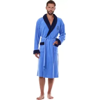 Pánský župan Pánský župan L&L 2458/B, 2XL, modrá