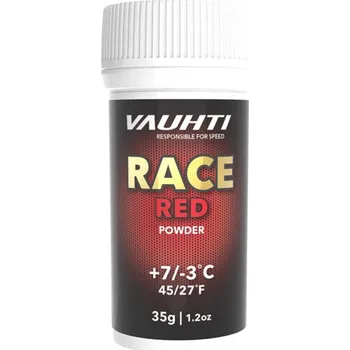Lyžařský vosk Prášek Vauhti RACE RED POWDER 35 g (7/-3)