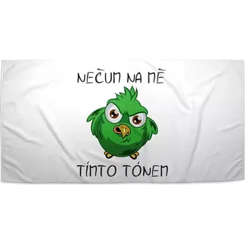 Osuška Sablio Ručník Nečum na mě tímto tónem - 50x100 cm