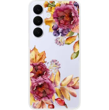 Pouzdro na mobilní telefon Odolné silikonové pouzdro iSaprio - Fall Flowers - Samsung Galaxy S25 FE