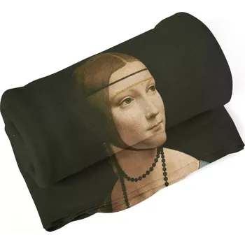 deka Sablio Deka Dáma s hranostajem - Leonardo da Vinci - 150x120 cm