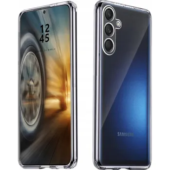Pouzdro na mobilní telefon Zadní Kryt BBE CASE pro Samsung Galaxy M35 5G průhledný