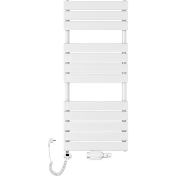Radiátor Koupelnový radiátor kombinovaný Mila 1200x500 bílý žebříkový