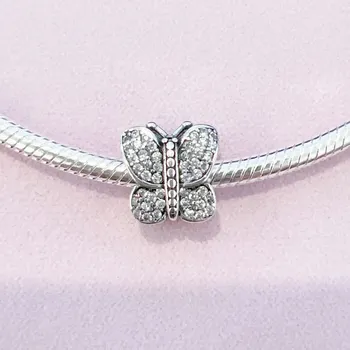 Přívěsek Stříbrný přívěsek motýl vážka tulipán | přívěsek, šperk - B3063