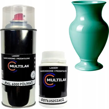 Barva ve spreji Lak ve spreji na vázy RAL 6000 POLOMAT