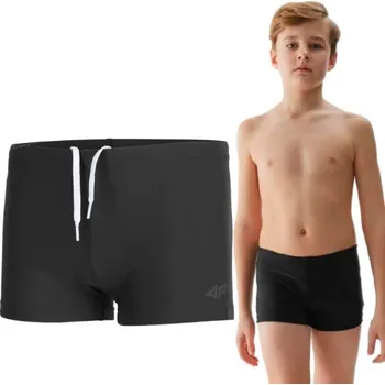 Chlapecké plavky Chlapecké plavky 4F černé boxerky velikost 158