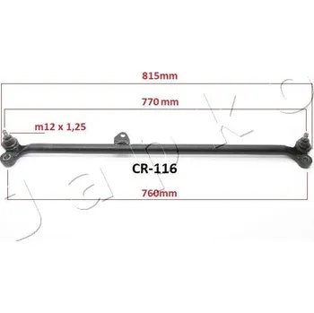 Čep řízení Příčné táhlo řízení JAPKO 27116