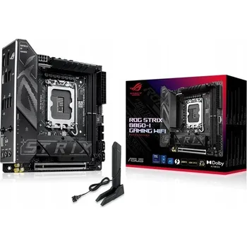 Základní deska Základní deska ASUS ROG Strix B860-I Gaming WiFi mini ITX patice 1851 2x DDR5