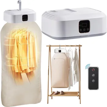 Sušák na prádlo SUŠÁK NA PRÁDLO RYCHLÁ ELEKTRICKÁ PŘENOSNÁ 600W UV STERILIZACE