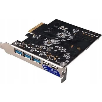 Stolní počítač AKASA 10Gbps USB 3.2 Gen 2 Type-C and Type-A to PCIe (AK-PCCU3-09) černý/ocel