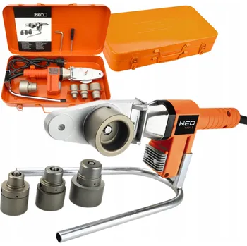 Svářečka NEO Svářečka trubek PVC PP PE 650W, nástavce 21-001