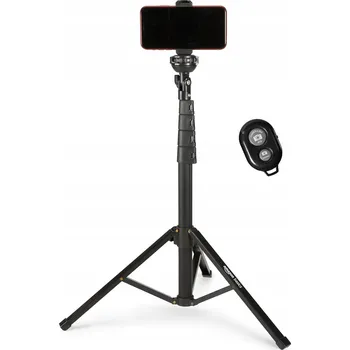 Stativ Amazon Basics stativ tripod 162 cm selfie tyč otočný 360° GoPro telefon