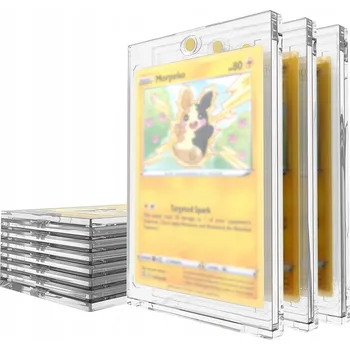 10X 35PT Držák na sběratelské karty Sportovní Držák na Magnet Ultra UV