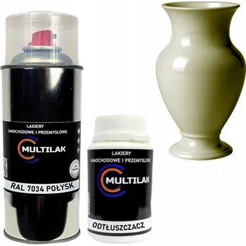 Barva ve spreji Lak ve spreji na vázy RAL 7034 LESK