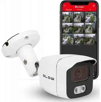 Bezpečnostní kamera IP kamera tubusová Blow BL-I5ML28BWM/PoE/FC 5 Mpx