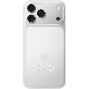 Pouzdro na mobilní telefon Odolné silikonové pouzdro iSaprio - čiré - Infinity - iPhone 17 Pro Max
