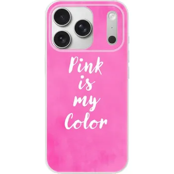 Pouzdro na mobilní telefon Odolné silikonové pouzdro iSaprio - Pink is my color - iPhone 17 Pro