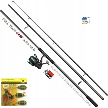 Rybářský prut Rybářský set Dam Full Tech Carp