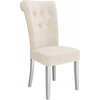 Jídelní židle Jídelní židle Samanta ST65 (krémová + bílá)
