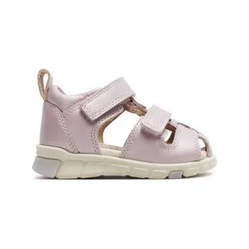 Dámské sandále Ecco dětské sandály z přírodní kůže fialové velikosti 20