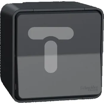 vypínač Jednopólový vypínač Klasik Schneider Electric antracit MUR35026