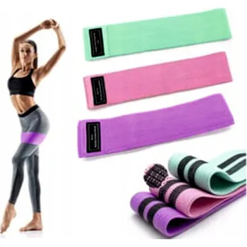 Posilovací guma/látkový expandér/sada hip band