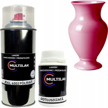 Barva ve spreji Lak ve spreji na vázy RAL 4002 POLOMAT
