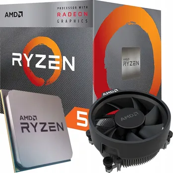 Procesor Procesor AMD Ryzen 5 3400G 4 x 3,7 GHz 3. generace